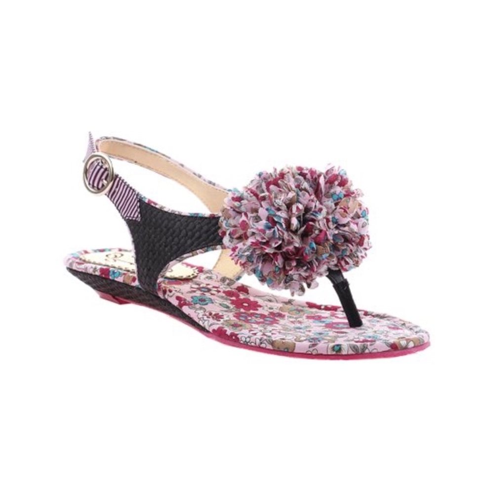 Poetic License Pom Pom Bomb Sandals